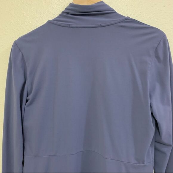 ATHLETA Open Front Cardigan Women’s Medium Purple Tunic Stretch. - Picture 5 of 12